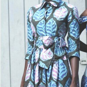NWOT Sika floral batik dress, UK size 12